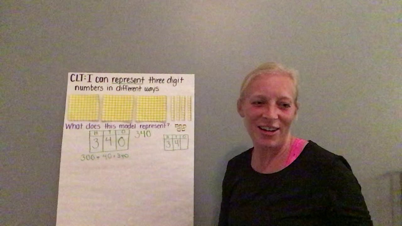 Representing Three-Digit Numbers Differently (Day 2 Pt. 1) - YouTube