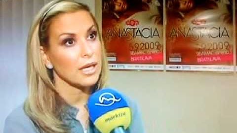 Anastacia interview Reflex (TV Markíza, Slovakia Bratislava)