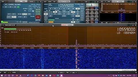 XPA2 Moscow Russia Spy Numbers station 10559 kHz USB SDRplay RSPdx MLA 30 loop antenna