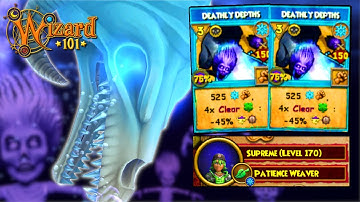 Wizard101 Level 170 Life PvP: Deathly Depths On The LIFE Is BROKEN!