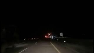 Jembatan Tol Kalikuto di Malam Hari