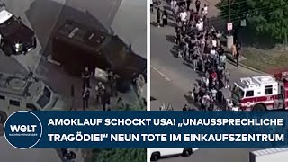 AMOKLAUF IN EINKAUFSZENTRUM: "Unaussprechliche Tragödie!" Neun Tote und sieben Verletzte in Texas