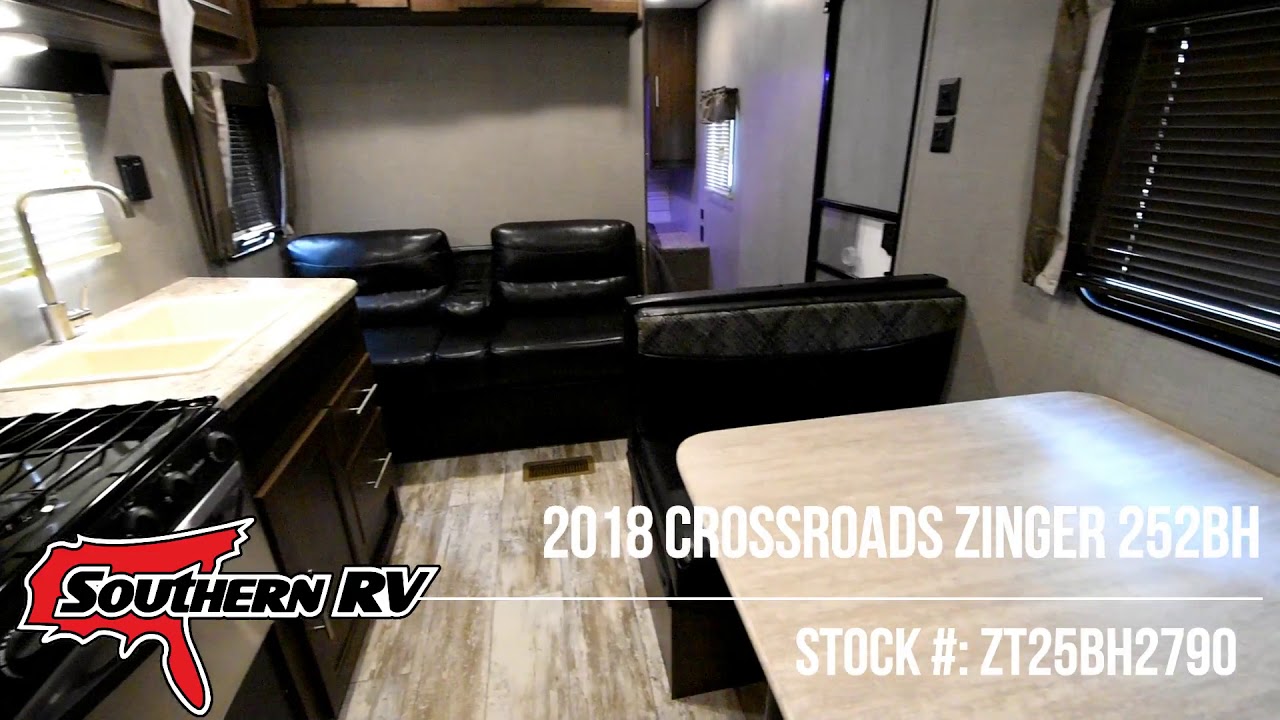 2018 Crossroads Zinger 252BH at Southern RV in McDonough, GA {2790}