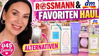 ROSSMANN & dm HAUL: DUPES & FAVORITES + TESTED Beauty Over 40 #natalinordbeauty