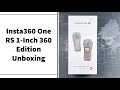 Insta360 One RS 1-inch 360 Edition Unboxing!