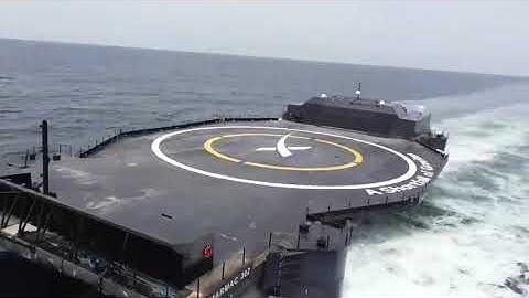 Autonomous droneship by SpaceX (A Shortfall of Gravitas)