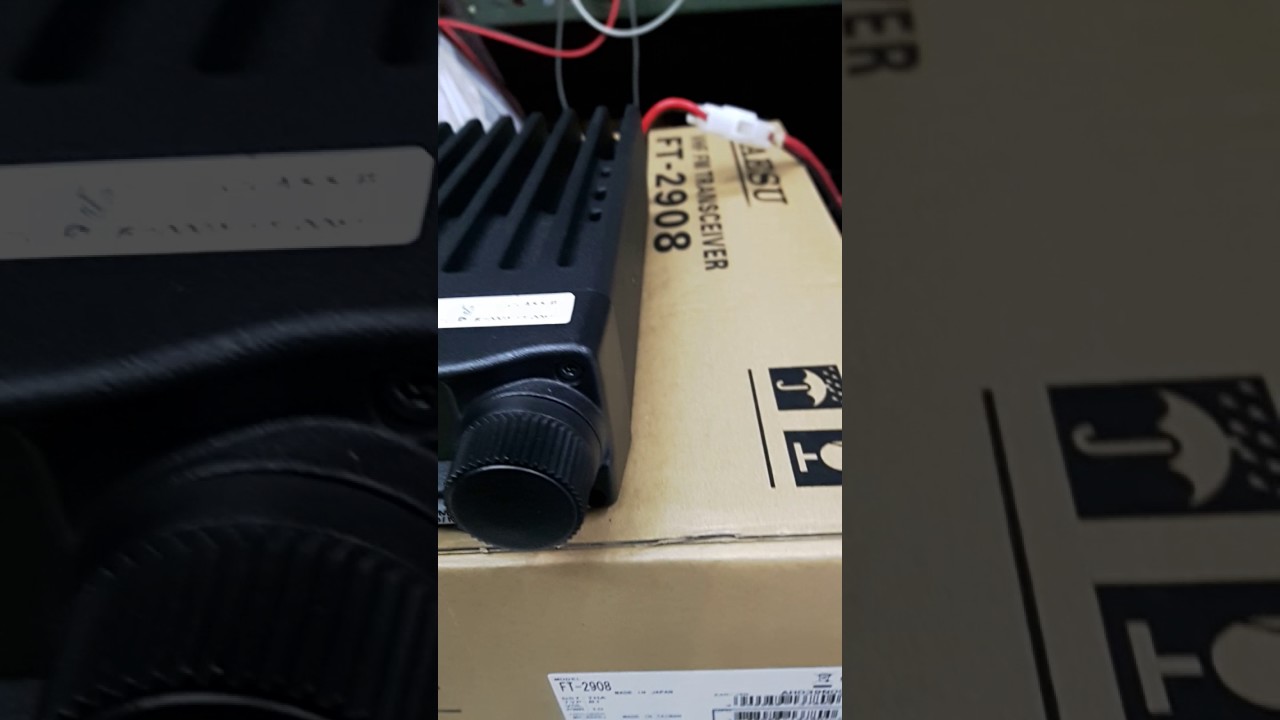 วิธีรีเซทเครื่อง Yaesu FT2908