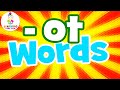 -OT Word Family | -OT Words for Children (Word Family Series)