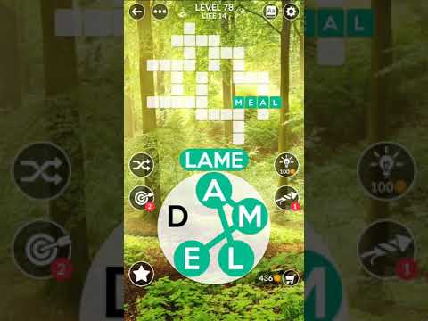 Wordscapes Level 78 | Answers - YouTube