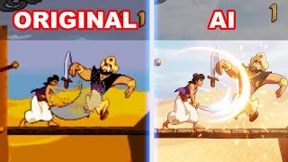 Aladdin Sega Genesis - AI Remake: From 16-Bit Pixels to Modern Cinematic HD