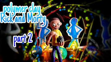 Rick and Morty | Polymer Clay| Part 2 Morty Smith Sculpture