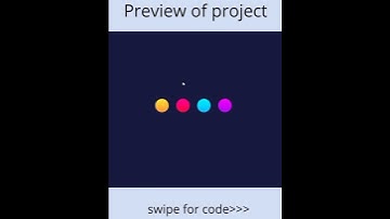 Loading Dots Create Using Html and Css #shorts loading animation design #coding #css  #animation