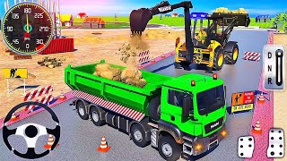 Railroad Builder Simulator 3D - Train Station Road Construction - Android GamePlay