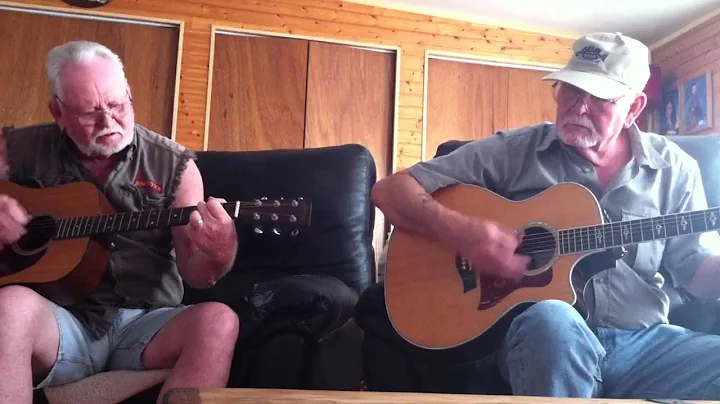 Garland and Bobby Huffman picking the blues