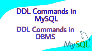 DDL COMMANDS IN DBMS || DDL commands in MySQL ||  DDL commands in MySQL Workbench || #TechFireSpirit