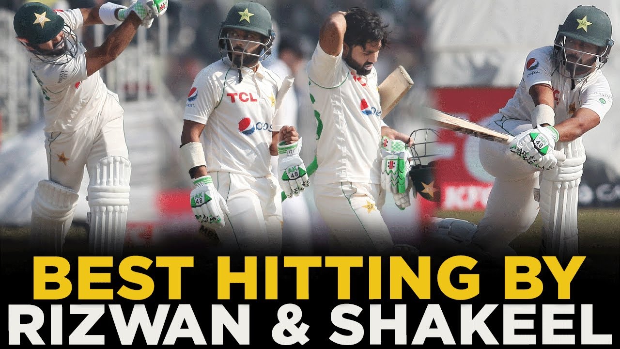 Best Partnership Between Rizwan & Saud Shakeel | Pakistan vs England ...