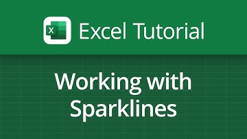 Excel Video Tutorial: Working with Sparklines