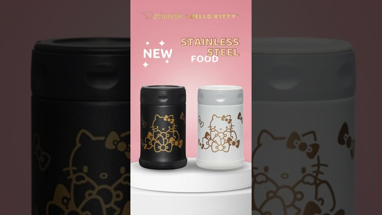 Zojirushi x Hello Kitty Stainless Steel Food Jar – Hello Cutie Shop