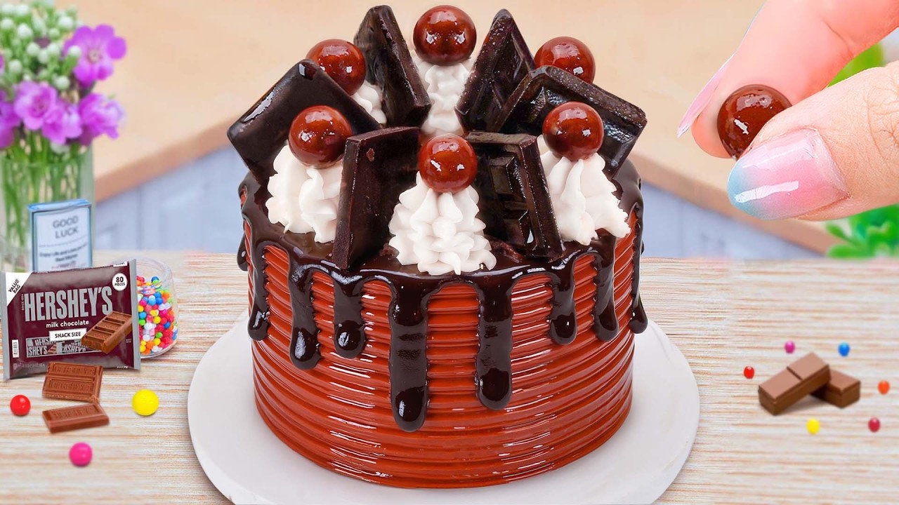 🍫 Beautiful Chocolate Cake Decorating Tutorials🤎Satisfying ASMR Cooking