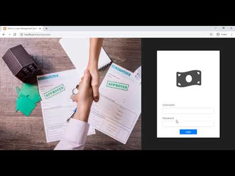 Loans Management System using PHP DEMO