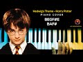 Harry potter  hedwigs theme music piano cover with notes  aj shangarjan  ajs