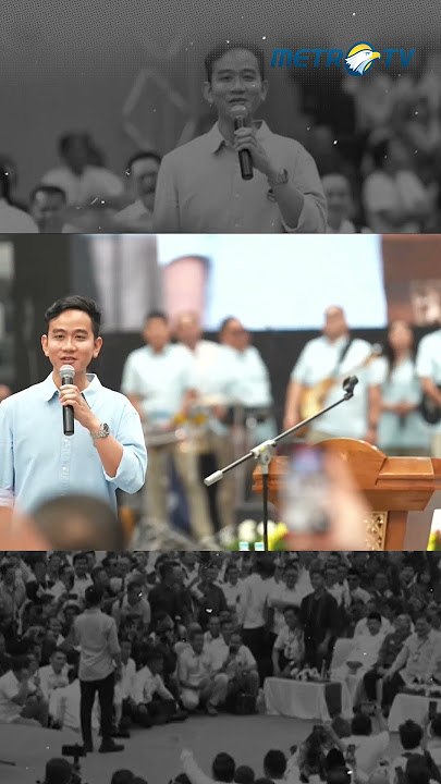 MOMEN GIBRAN TAHAN TAWA, SAPA KAESANG SAAT DEKLARASI