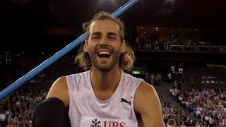 Complete Men's High Jump Final. Zürich Diamond League, Day 2, Letzigrund Stadium, September 9, 2021.