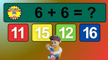 20 Math Quiz for Kids | One Digit Addition Quiz