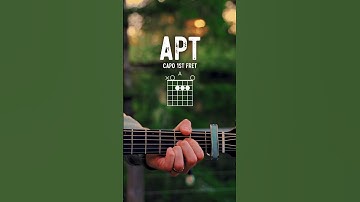 Thumbnail of APT. ROSÉ Bruno Mars Guitar Tutorial // APT. Guitar Lesson