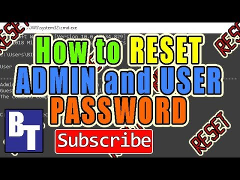 How to Reset Admin and User Password Tagalog Version