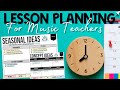 Gambar cover Lesson Planning for Teachers - Create a Month at a Glance in 5 Easy Steps