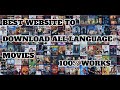 Best website to download all language movies | 100% works
