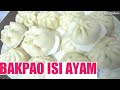 CARA membuat BAKPAO ISI AYAM //Lembut dan Gurih // How to make Chicken Buns