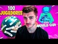 TODOS los 100 JUGADORES Clasificados para la  WORLD CUP de FORTNITE - StarK