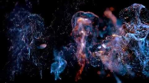 2400 -  Bokeh Particle beauty Logo reveal Sting intro animation