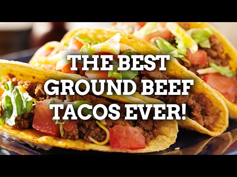 The BEST Ground Beef Tacos Recipe