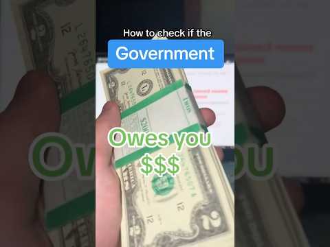 How to get unclaimed money from the government…