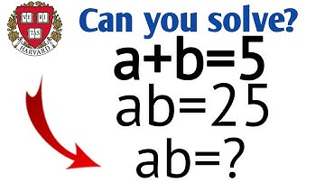 A Nice Olympiad Question | Find the Values of a and b | Only 1% Can Solve This!