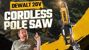 Tree Trimming Made Easy: Dewalt 20V Cordless Pole Saw Review