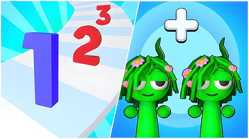 Sprunky Runner Vs Number Merge Run - All Levels Android Gameplay 