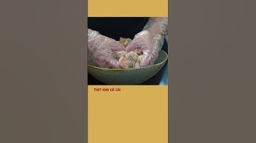 Thịt kho củ cải