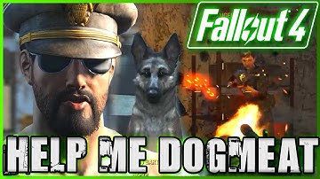 Fallout 4: Getting My Butt Kicked & Getting Dogmeat!