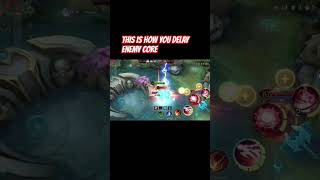 This is how you Delay Enemy Core Using Natalia Roam, Lancelot want to surrender early - MLBB