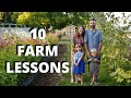 10 Lessons Learned from First Year Farming