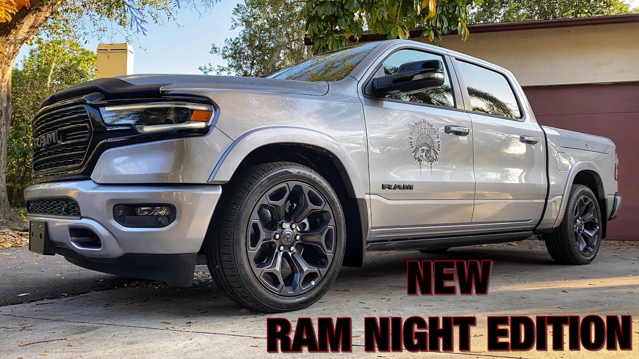 21 Ram 1500 Limited Night Edition Walkaround Review Youtube