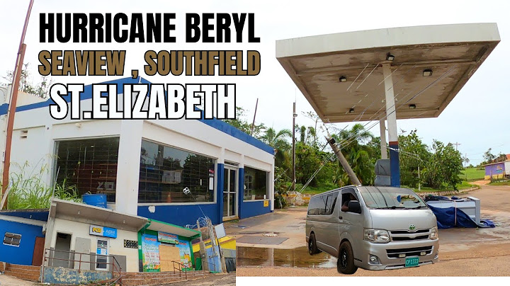 BERYL RIPPED OFF SO MANY ROOFS AND TREE IN ST.ELIZABETH #JAMAIC A