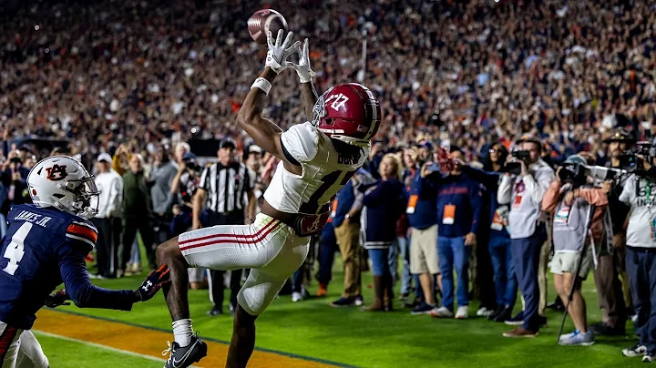 ‘Gravedigger’ Jalen Milroe 4th and 31 to Isaiah Bond *ALL ANGLES* 2023 Iron Bowl (4K60fps)