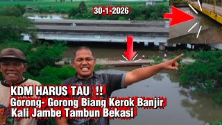 Download Lagu KDM HARUS TAU ‼️Ini Gorong- Gorong Biang Kerok Banjir Kali Jambe Bekasi MP3