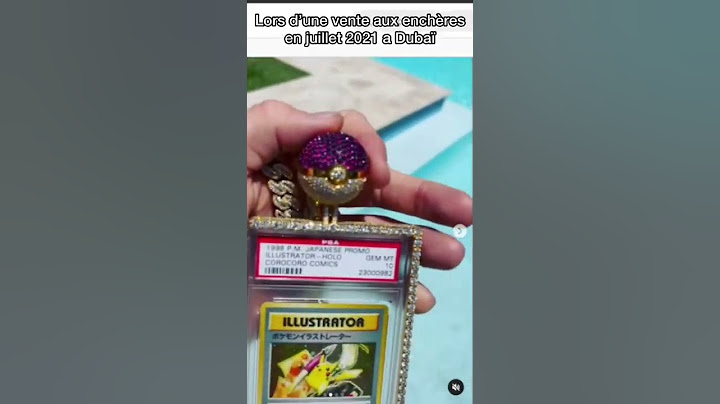5 millions d’euros la carte Pokemon #fyp #pourtoi #pokemon #pikachu #collection #rare