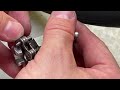 Bicycle chain riveting